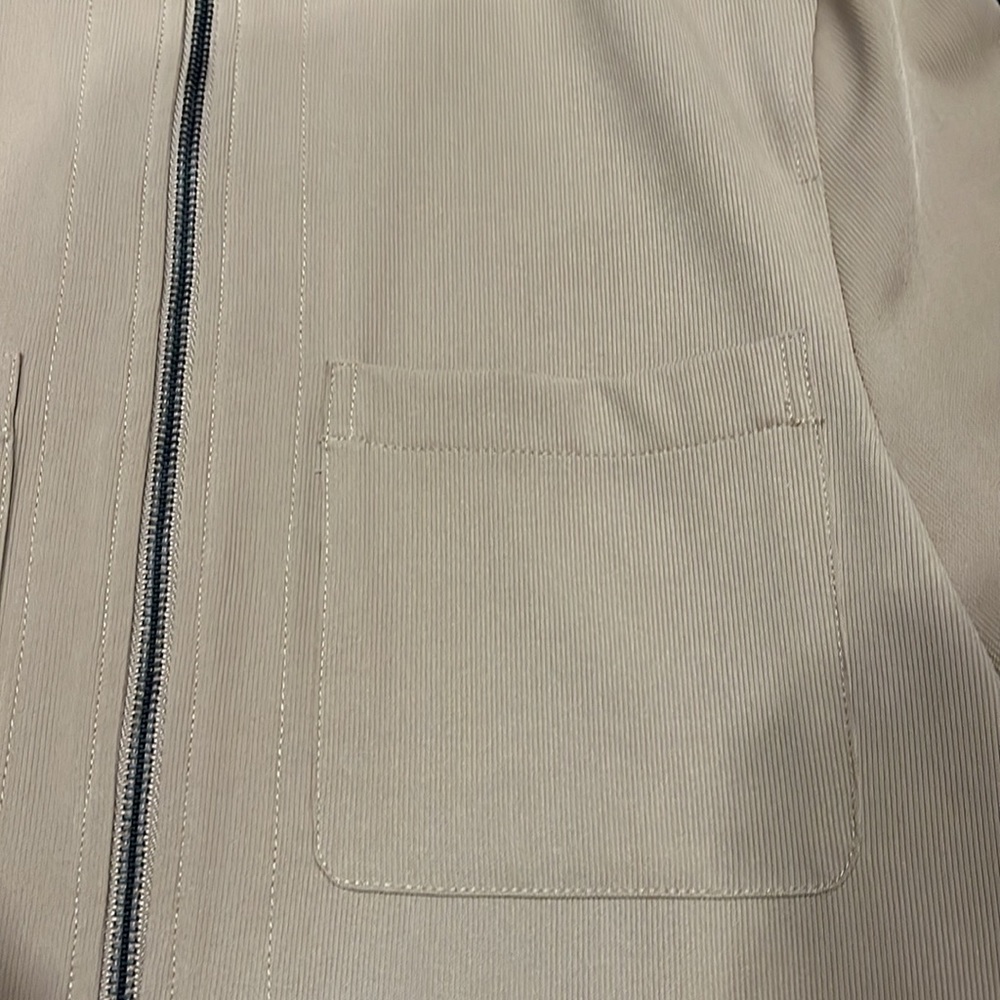 Zara Tan Lightweight Shirt Jacket - Picture 4 of 4